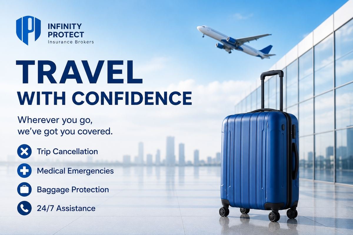 Travel With Confidence - Wherever you go we've got you covered - Trip Cancellation Medical Emergencies Baggage 24/7